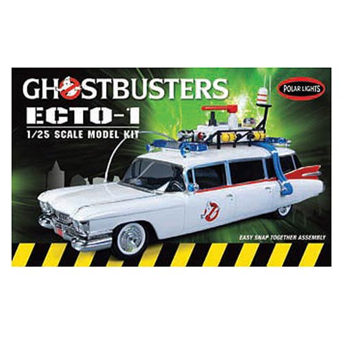 Ghostbusters Ecto-1 1:25 Scale Snap-Fit Model Kit